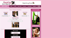Desktop Screenshot of harpgigs.com